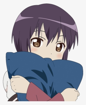 Hugging A Pillow , - Yuru Yuri Yui Funami