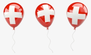 Illustration Of Flag Of Switzerland - Dominican Republic Balloons