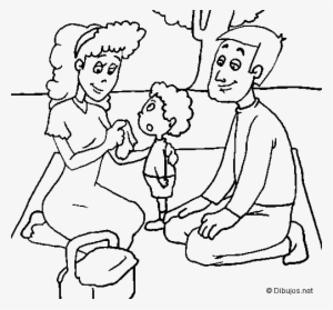 Dia De Campo Para Colorear