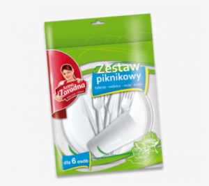 Picnic Set 6 People - Tacki Do Grilla Duże 2 Szt W Opakowaniu