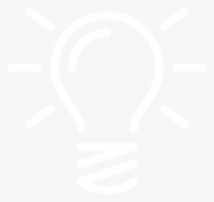 Lightbulb Icon - Light Bulb White Png