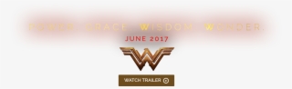 An Atlas Entertainment/cruel And Unusual Production, - Wonder Woman Movie Logo Decal