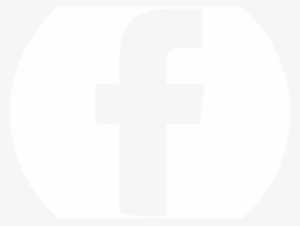 Facebook White Circle - Cross