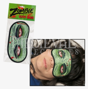 Zombie Eyes Undead Novelty Sleep Mask Polyester With - Funny Eye Cover