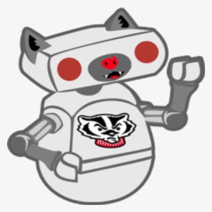 Wisconsin Badgers Ba - Fanmats University Of Wisconsin Soccer Ball Mat F0005180