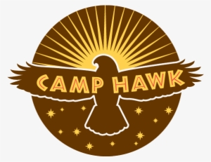 Camp Hawk Logo - God We Trust