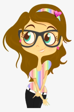 Dolls Png - Monita Con Lentes