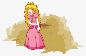 Clip Free Download Peaches Drawing Princes - Princess Peach Fart