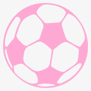 Pink Soccer Ball Clip Art
