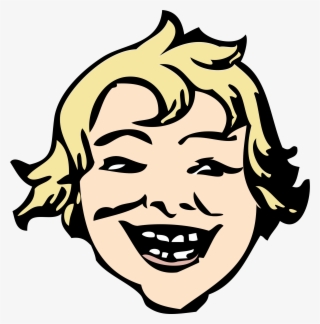 Smiling Child Svg Clip Arts 588 X 596 Px