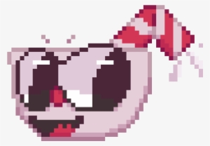 Cuphead Pixel Head - Cuphead Pixel