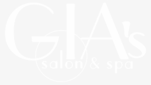Logo Circle Outline White - Beauty Salon