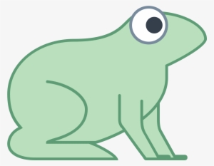 It's An Image Of The Side Profile Of A Frog - Rana Png