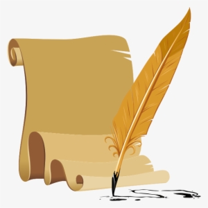 Captain Grandpa Png Free Stock - Scroll Clipart And Pen