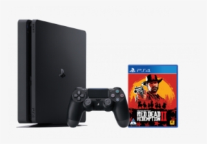 Ps4 1tb Black Red Dead Redemption - Sony Playstation 4 1tb D Chassis Console + Uncharted