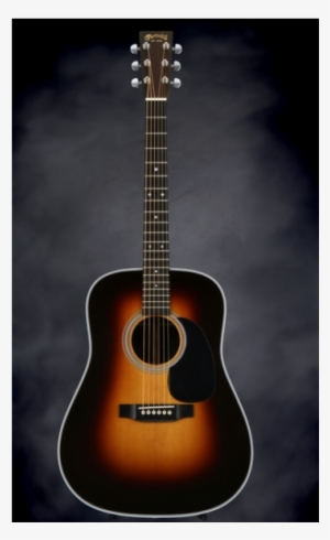 Martin Hd-28 Sunburst Guitar With Case - Acoustic Guitar