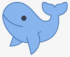 This Is A Picture Of A Whale, Almost Like A Humpback - Blue Whale Icon
