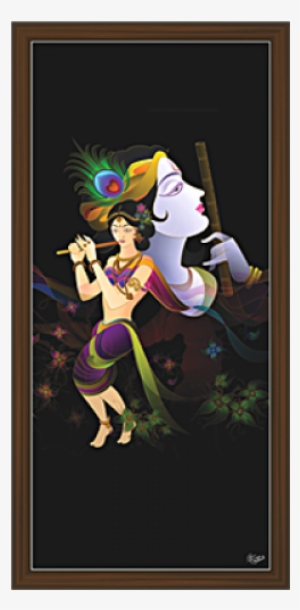 Radha Krishna Paintings - Animated Radha Krishna