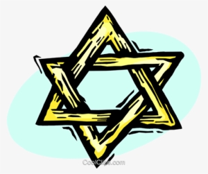 Star Of David Royalty Free Vector Clip Art Illustration