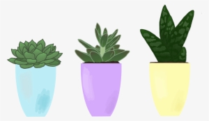 Succulent Stickers - Succulent Plant