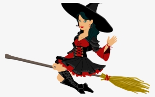 Medium Image - Witch Flying