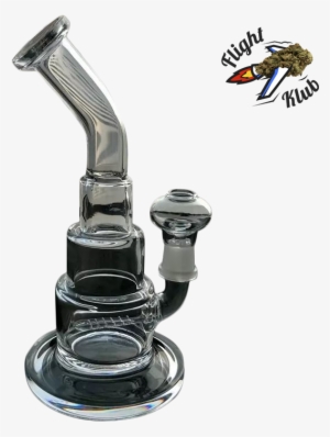 Transparent Honeycomb Pipe Glass Bongs - Bong