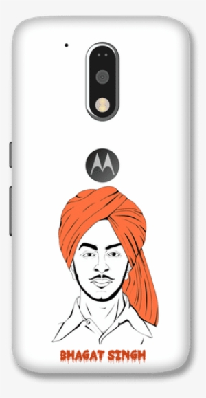 Moto G4 Plus Designer Hard Plastic Phone Cover From - Real Hero Bhagat Singh