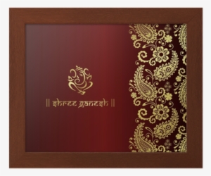 Ganesh, Traditional Hindu Wedding Card Design, India - Indian Design