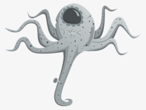 Octopus Alien Ocean Sea Life Multi Creatur - Octopus