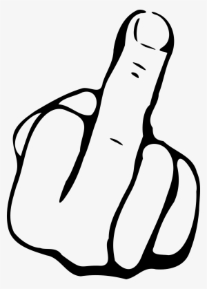 Png Clip Art Middle Finger - Middle Finger Png