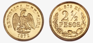 5 Pesos 1872 - Monedas De Peso Mexicano