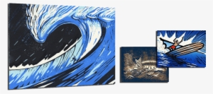 Image Black And White Download Art Artwork By John - Surf Art