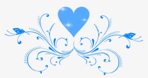Blue Butterfly Scroll Svg Clip Arts 600 X 318 Px