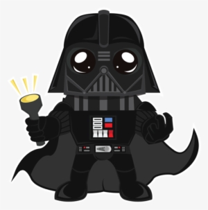 Dawwrth Vader - Darth Vader Chibi Png
