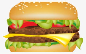 My First Burger - Hamburger Clipart