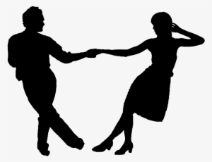Tango Dance Class - Swing Dance Silhouette Png
