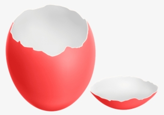 Red Clip Art Image Gallery Yopriceville High - Broken Easter Red Egg