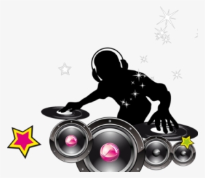 Dj Vector Decks - Disco Clipart