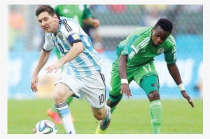 Argentina Vs Nigeria Messi