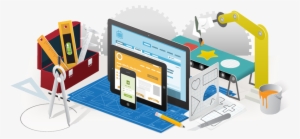 Internet Market Place - Website Design Png