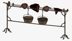 Cooking Spit - Skyrim Cooking Pot