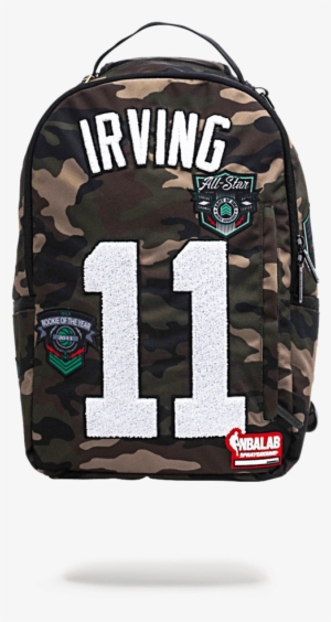 Sprayground Kyrie Irving Camo Backpack - Kyrie Irving Sprayground Backpack