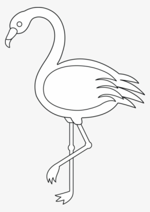 Flamingo Clipart Printable - Flamingo Clipart Black And White