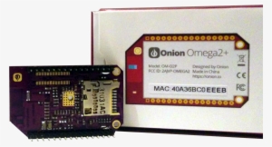 Omega2 Onion Back Box - Microcontroller