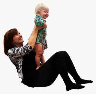 H And S Sitting In The Sofa After A Few Hours With - People Lay Down Png