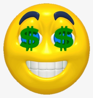 Smiley - Money Eyes Gif