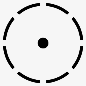 Round Area Dot Radius Center Border Comments - Circle