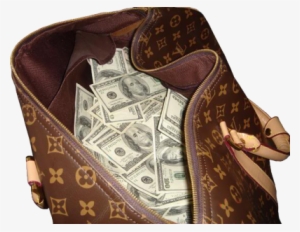 Money Bag Png - Louis Vuitton And Money
