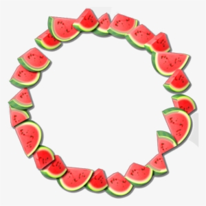 Ftestickers Watercolor Wreath Watermelon