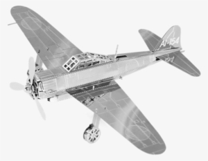 Metal Earth - Mitsubishi Zero - Metallic Nano Puzzle: Mitsubishi A6m Zero